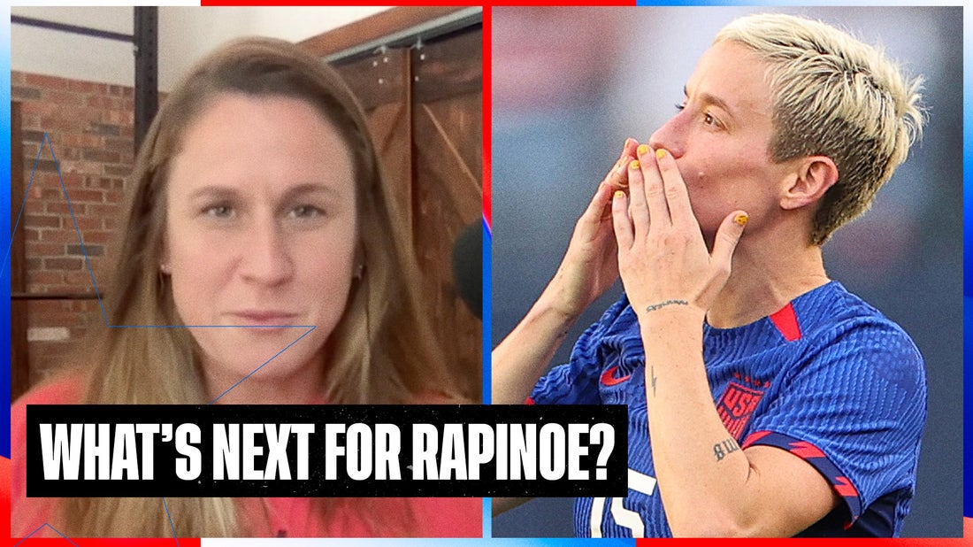 Heather O'Reilly discusses what Megan Rapinoe's future looks like, and her ranking all-time | SOTU