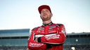 Chase Briscoe on the move for the lead at Charlotte that resulted in a spin I NASCAR on FOX