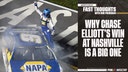 Why Chase Elliott's Nashville win is a big one for the No. 9 team