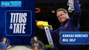 Kansas Jayhawks bench Bill Self | Titus & Tate