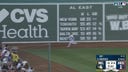 Red Sox's Alex Verdugo makes sliding catch to prevent Omar Narváez's third hit of the game