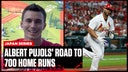 St. Louis Cardinals' Albert Pujols on the road to 700 HRs | Flippin' Bats