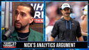 Nick goes into whether NFL teams should utilize more or less analytics | What's Wright?