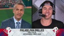 'The fans are the reason why we won' - J.T. Realmuto expresses the thrills he experienced on the field during game 4 for Phillies