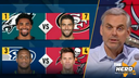 Colin Cowherd fills out his quarterback face bracket ahead of the NFL  playoffs I THE HERD