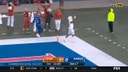Texas RB Bijan Robinson breaks free for a 32-yard touchdown run notching his fourth TD of the game