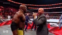 Bobby Lashley fired by Adam Pearce live after matchup with Seth "Freakin" Rollins | WWE on FOX