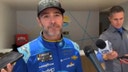 Jimmie Johnson on whether a Cup car seemed slow after two years in IndyCar