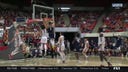 Pelle Larsson unleashes a huge two-handed jam extending Arizona’s lead against Washington State