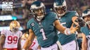 Eagles dominate 49ers in NFC Championship Game to advance to SBLVII | UNDISPUTED