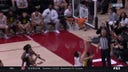 Michael O'Connell hits a tough layup plus a foul, as Stanford extends its lead over Arizona State