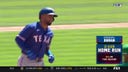 Ezequiel Duran hits a two-run homer in the Rangers' 5-0 victory over the Athletics