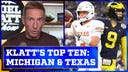 Michigan and Texas headline Joel Klatt's Top 10 after Week 5 | The Joel Klatt Show