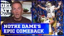 Notre Dame’s EPIC game-winning drive vs. Duke | Joel Klatt Show