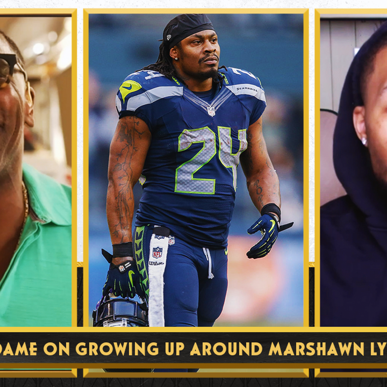 Damian Lillard on growing up in Oakland around Marshawn Lynch I CLUB SHAY SHAY FOX Sports