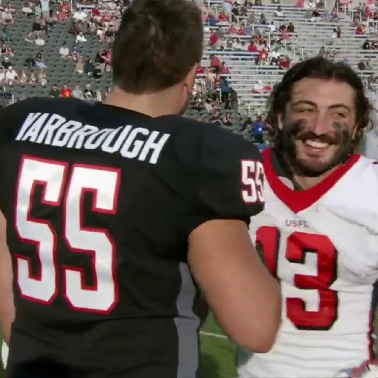 tampa-bay-bandits-vinny-papale-and-houston-gamblers-john-yarbrough-talk-friendship-rivalries-and-the-usfl-fox-sports