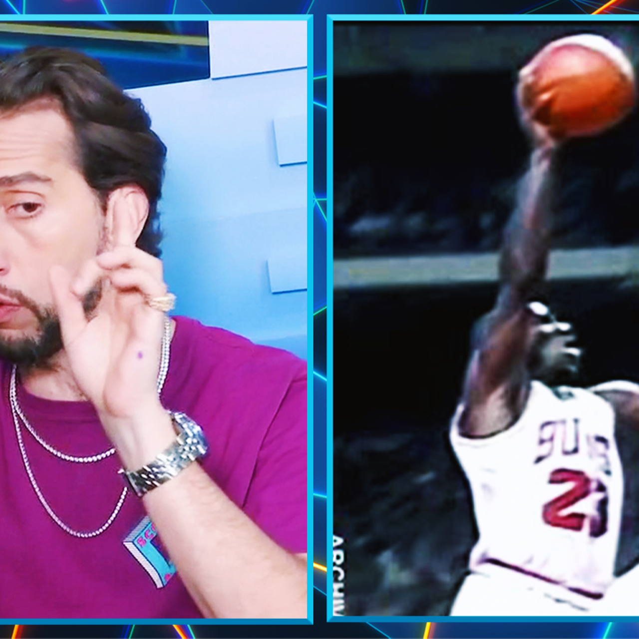 Michael jordan hand cheap switch 1991