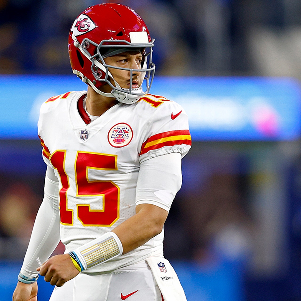 Patrick Mahomes, KC Chiefs players react to Raiders on logo