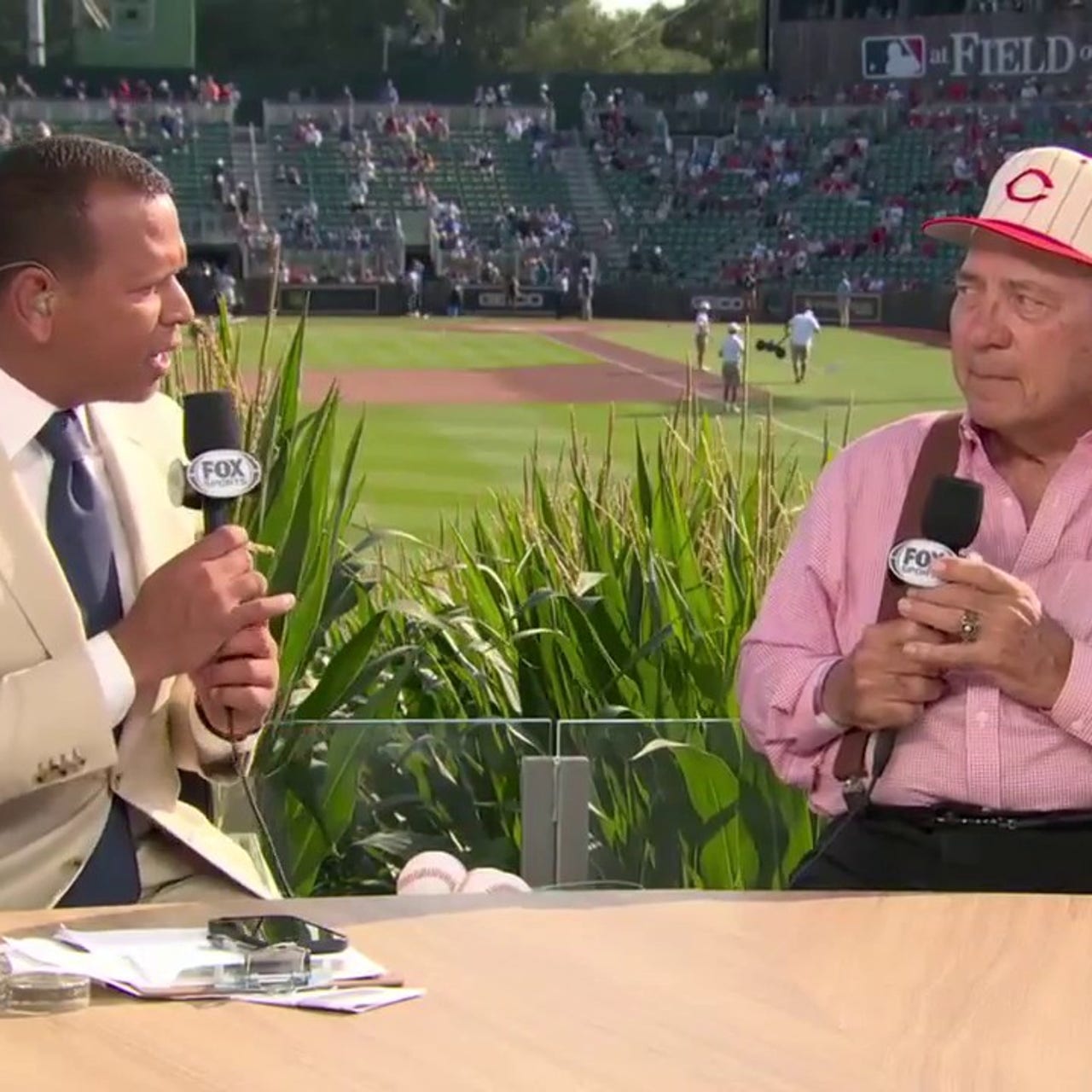 Johnny Bench on the beauty of the Field of Dreams and his love for the game  of baseball