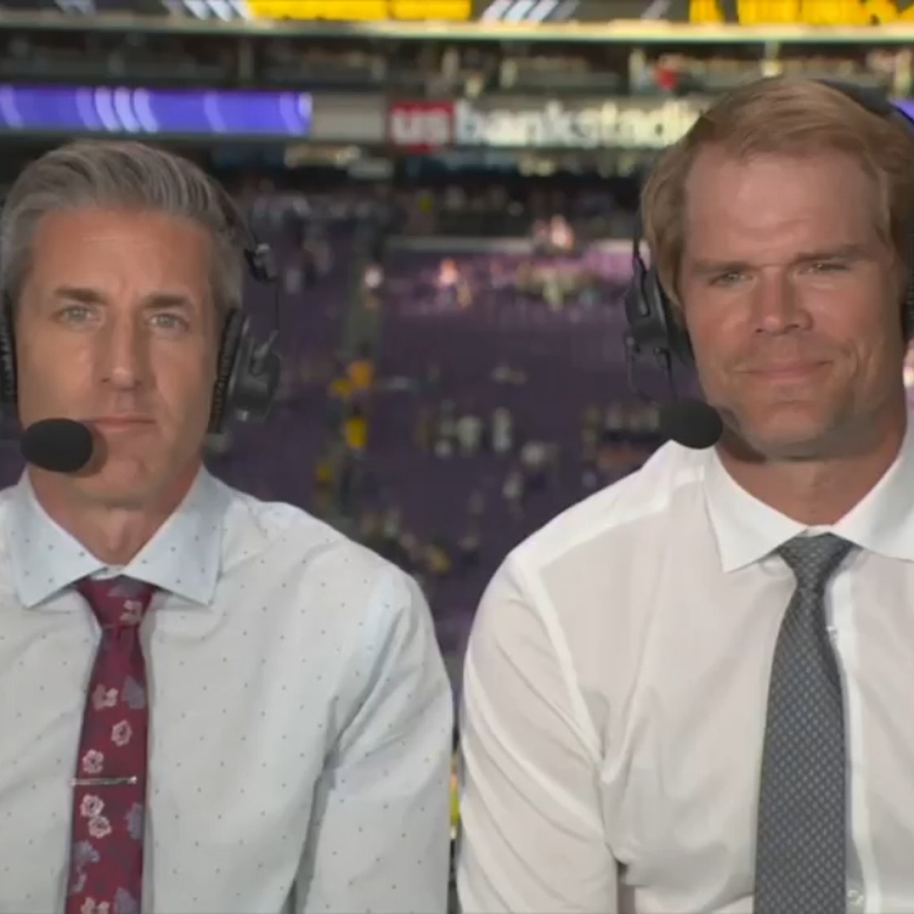 Kevin Burkhardt and Greg Olsen credited with saving NFC Championship game