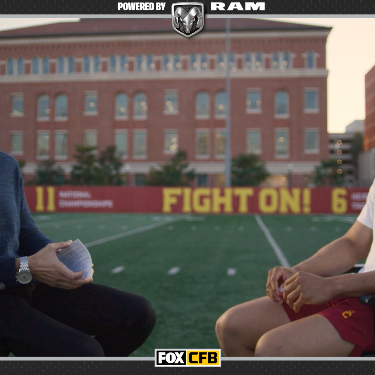 Caleb Williams sits down with Matt Leinart to discuss USC, expectations and  more, Big Noon Kickoff