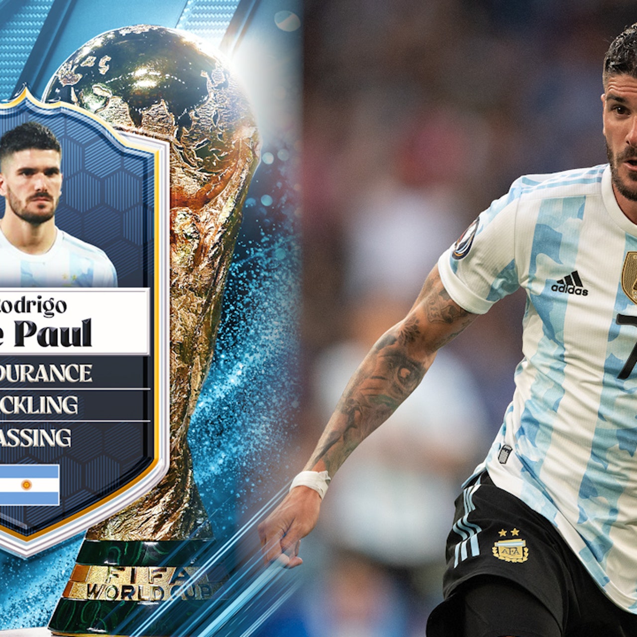 Argentina's Rodrigo De Paul: No. 28 | Stu Holden's Top 50 Players 
