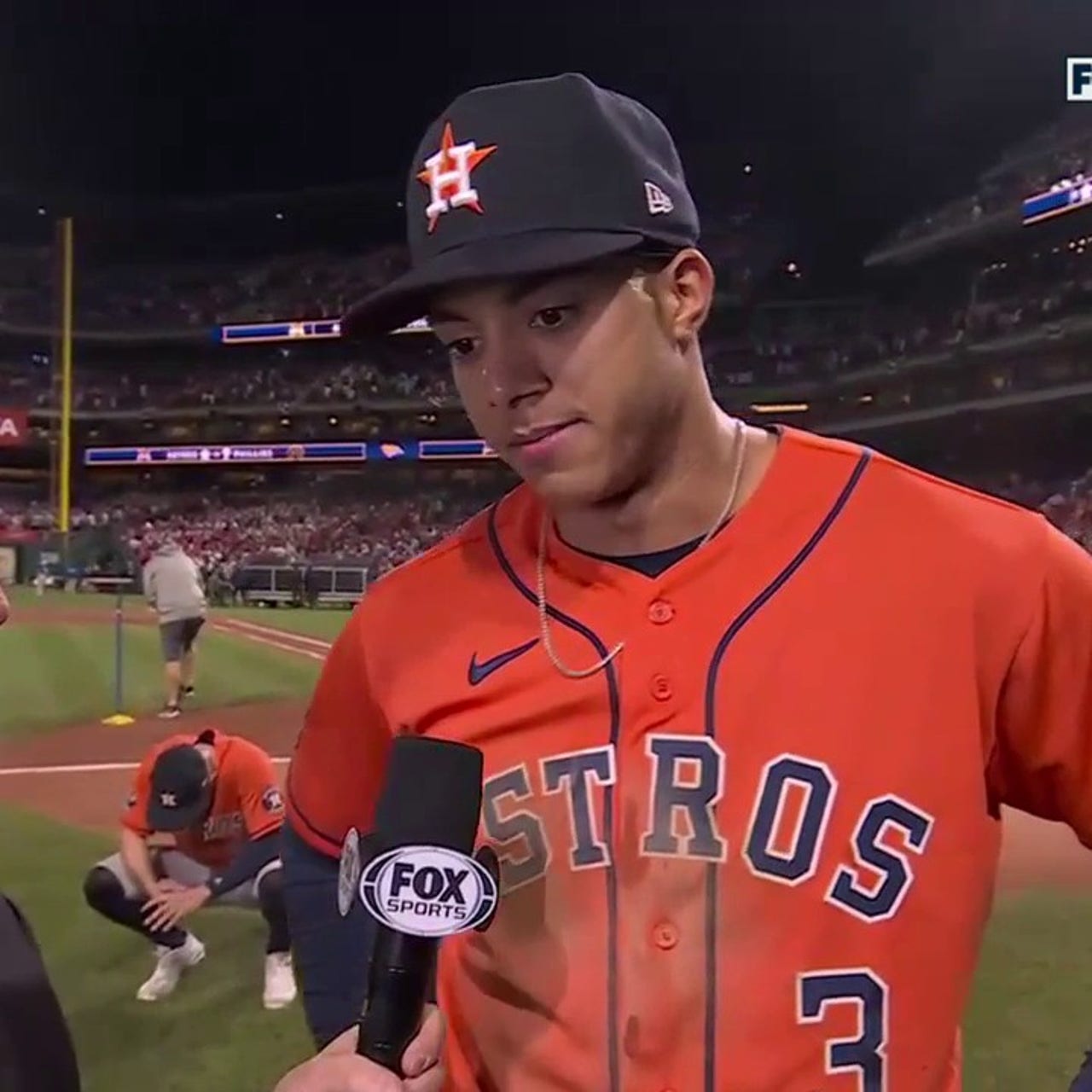 We set the tone from the jump' - Jeremy Peña talks hitting first World  Series home run and intense Game 5 victory for Astros
