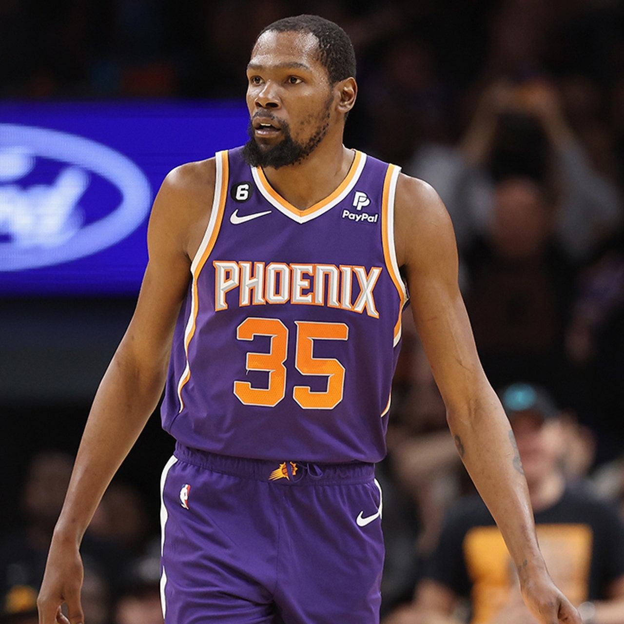 Kevin durant in shop a lakers jersey