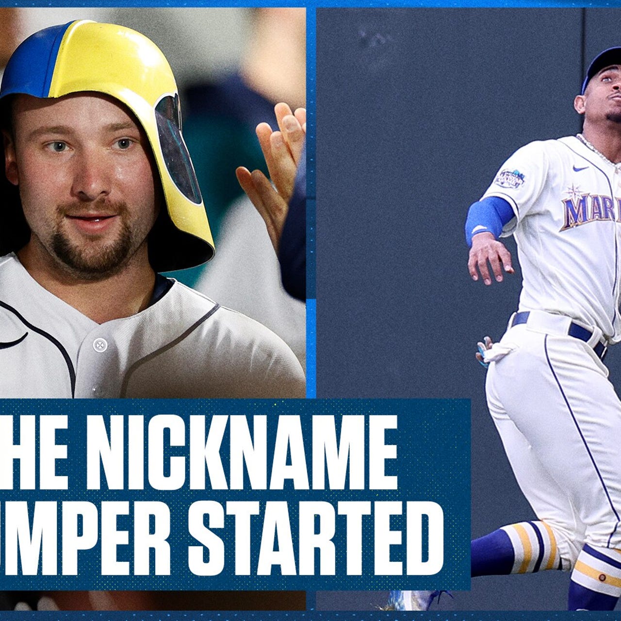 How Cal Raleigh's nickname Big Dumper started & playing with Julio  Rodriguez, Flippin' Bats