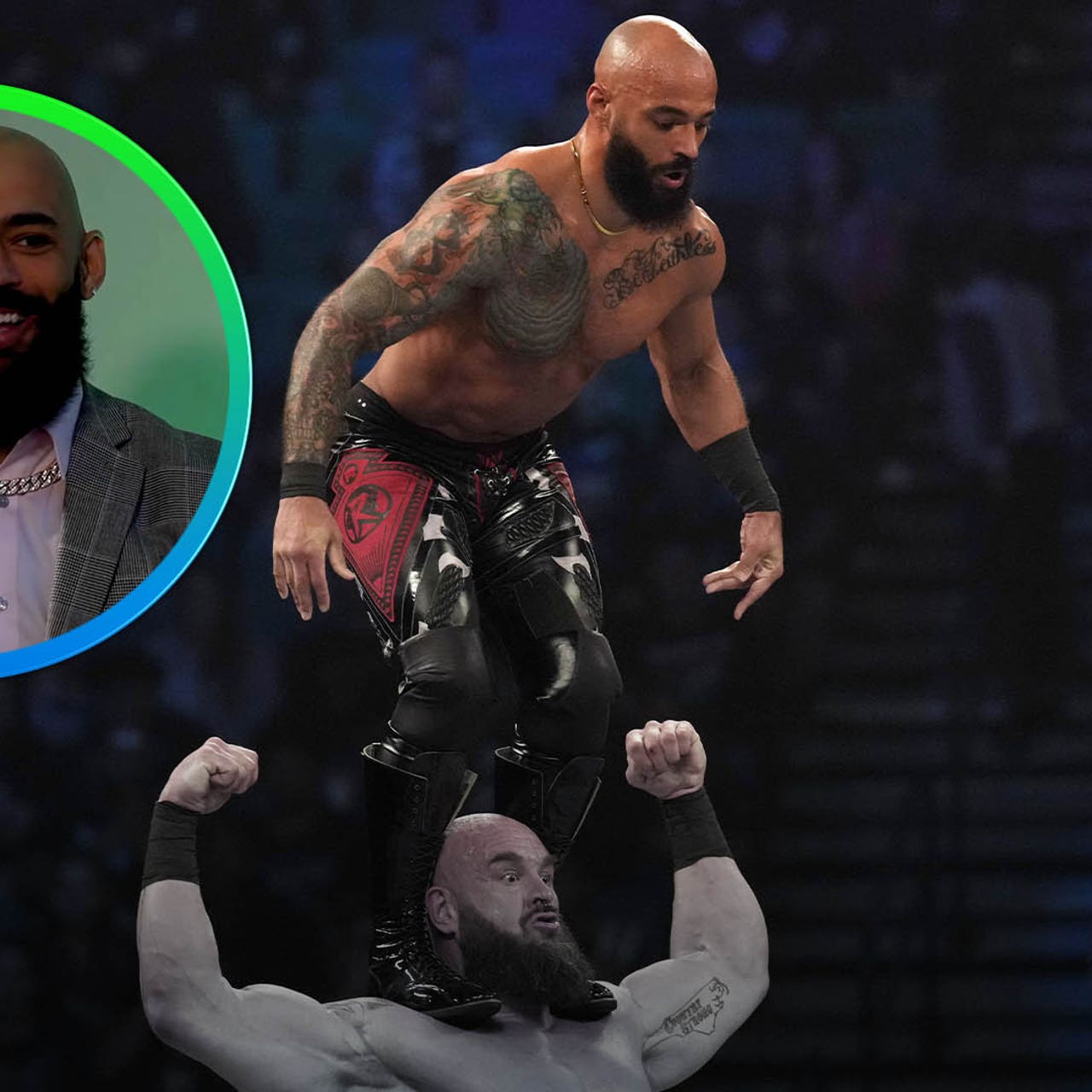 Ricochet calls his tag team with Braun Strowman a cheat code and