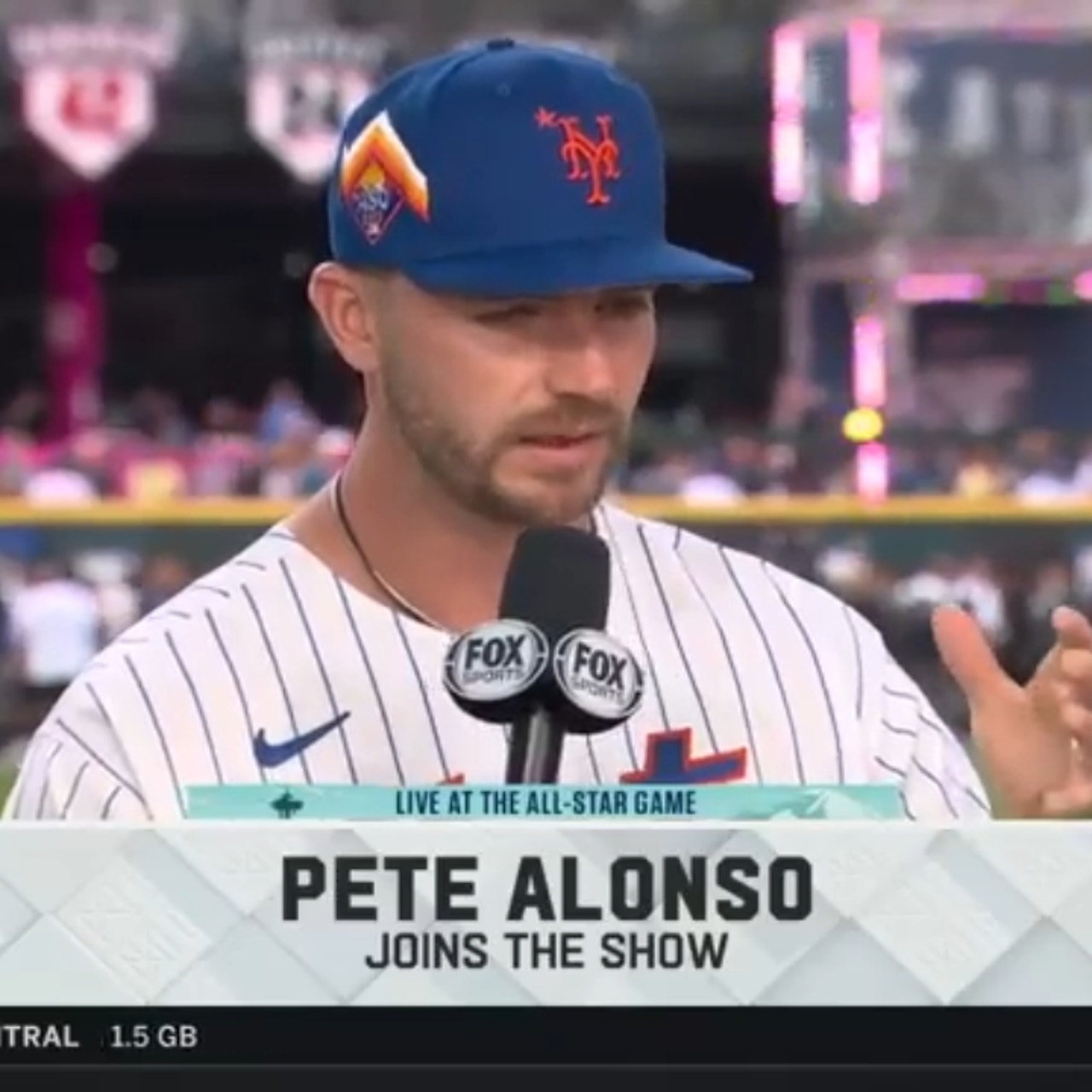 Nothing's better than being a champion' - Mets' Pete Alonso speaks