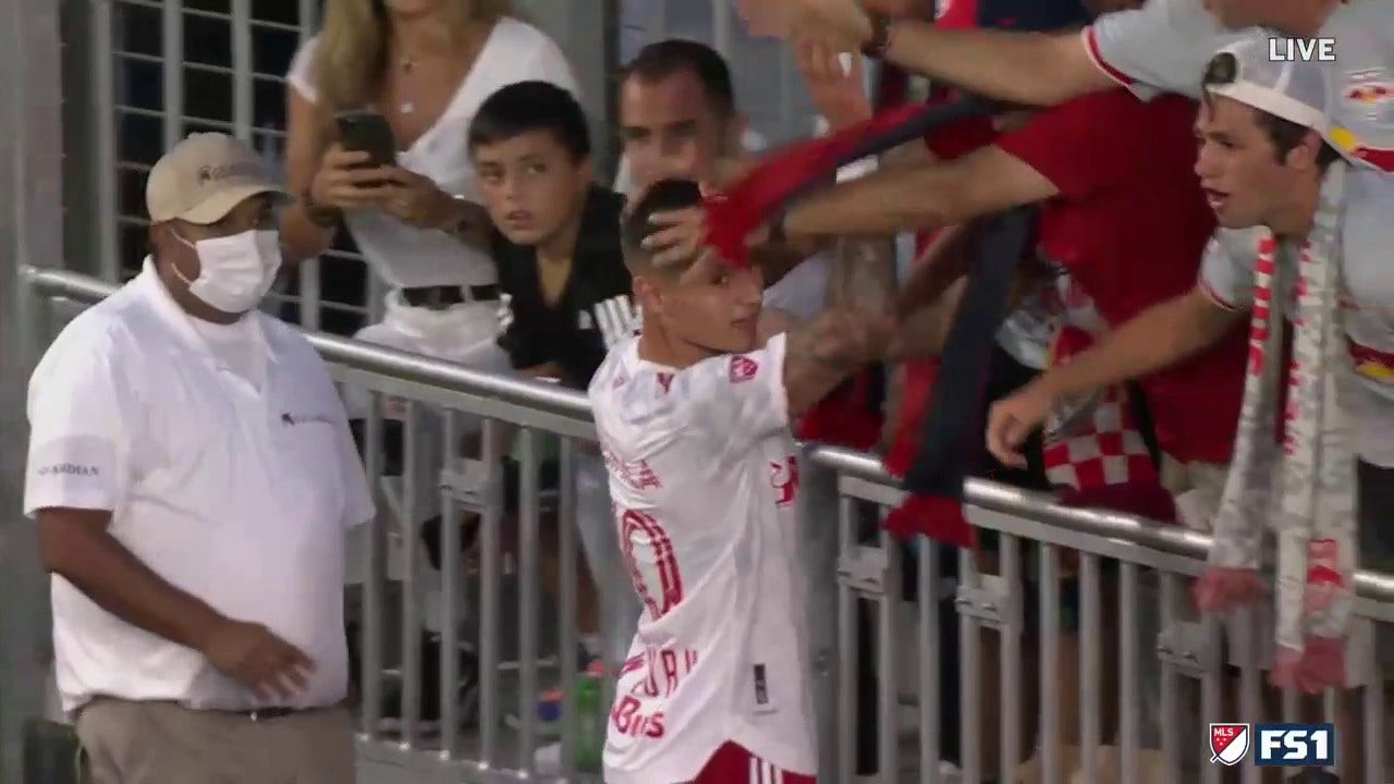 Patryk Klimala gives the Red Bulls an early 1-0 lead over Inter Miami