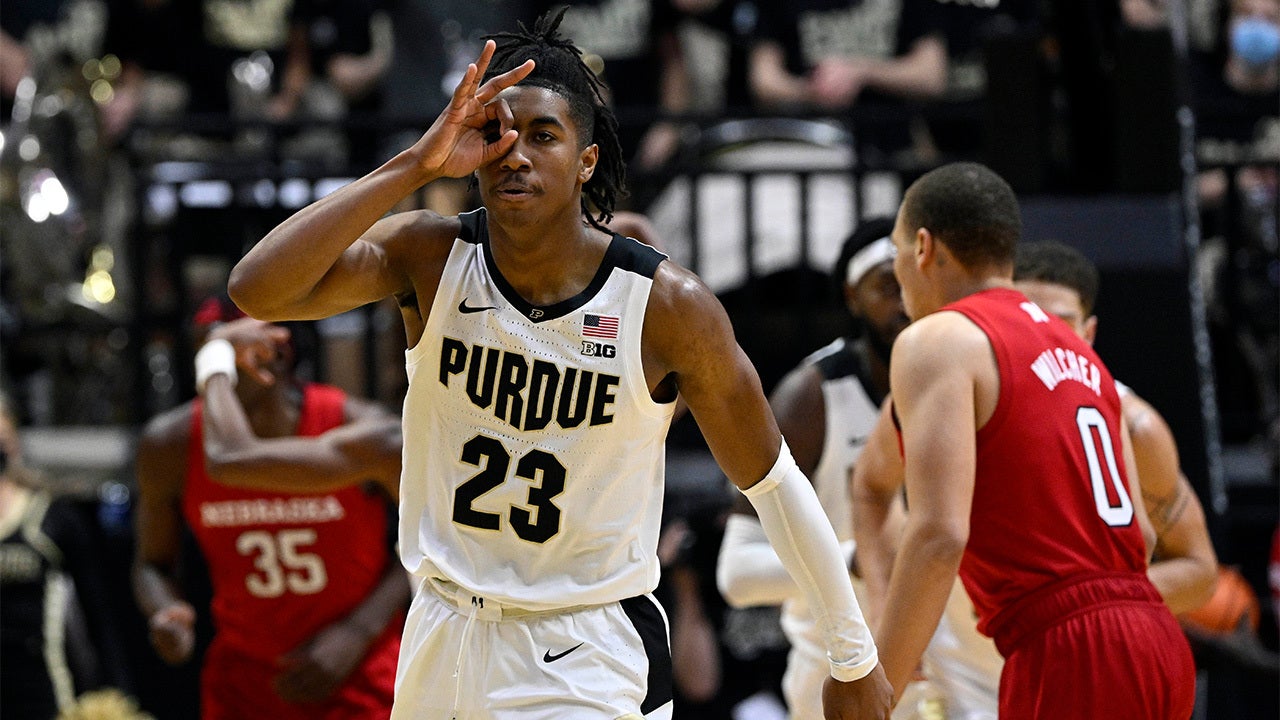 Jaden Ivey's all-around performance helps Purdue cruise past Nebraska, 92-65