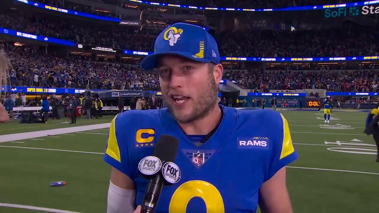 Matthew Stafford. what a story. super bowl champ.