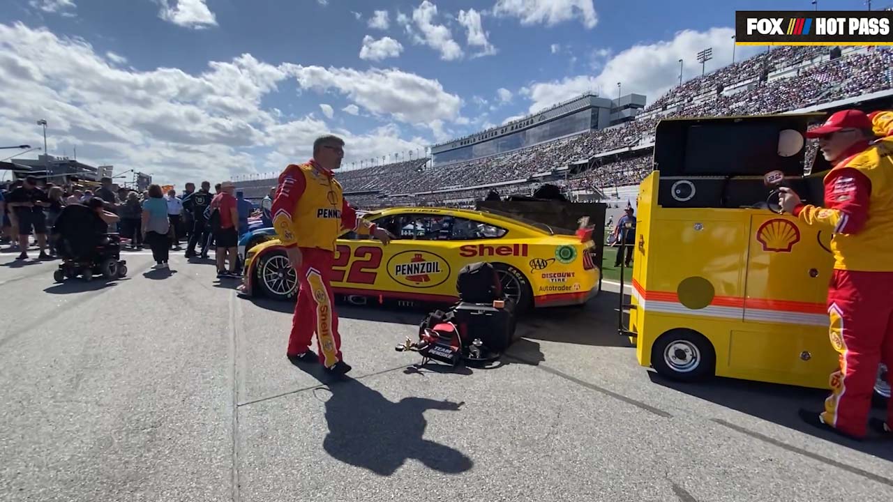 Daytona 500 EXCLUSIVE: Take a walk down the grid at Daytona International Speedway I NASCAR on FOX