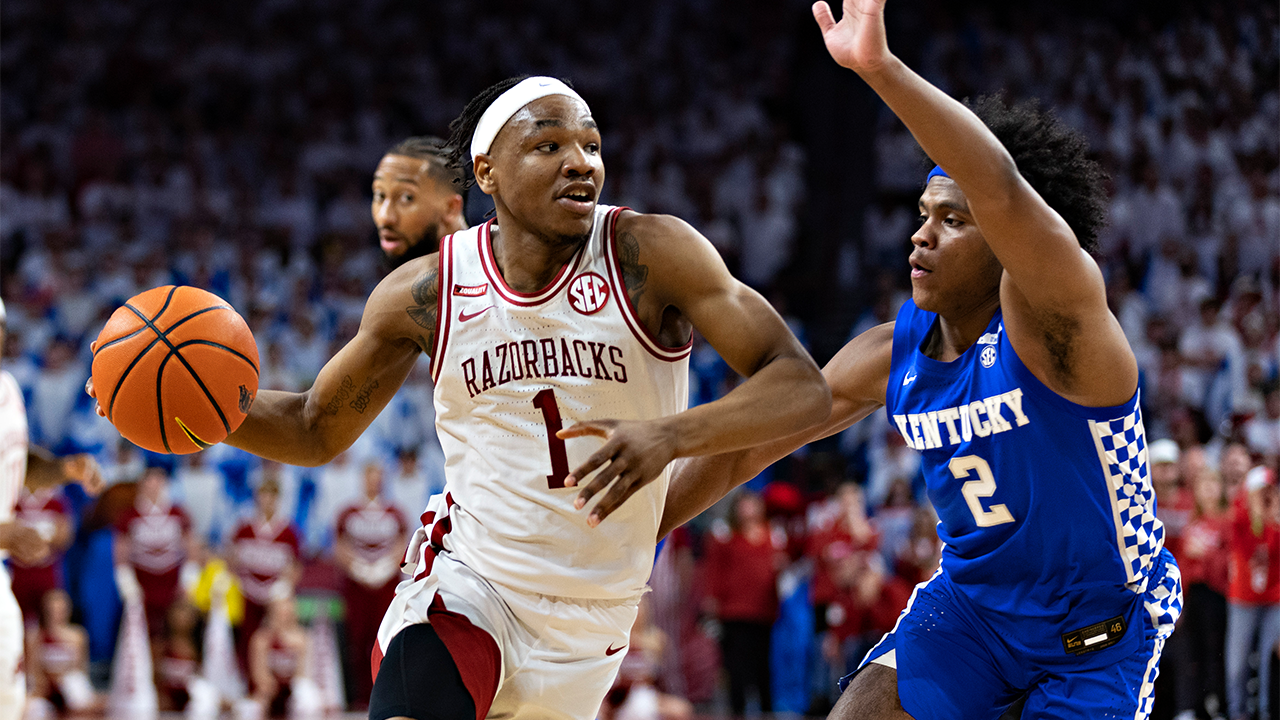 JD Notae drops a team-high 30 in Arkansas' victory over Kentucky