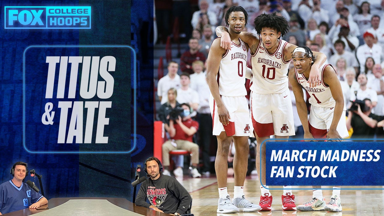 March Madness fan stock ft. Arkansas, Duke, Villanova, and more | Titus & Tate