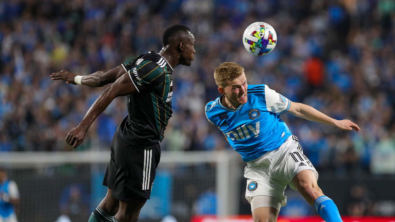 LA Galaxy's Efrain Álvarez spoils Charlotte FC's inaugural home game | HIGHLIGHTS | FOX SOCCER