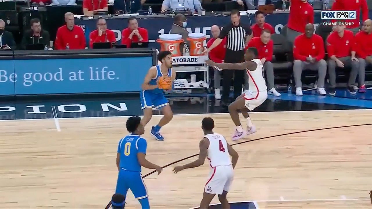 UCLA's Johnny Juzang drains a CLUTCH halftime buzzer beater against Arizona