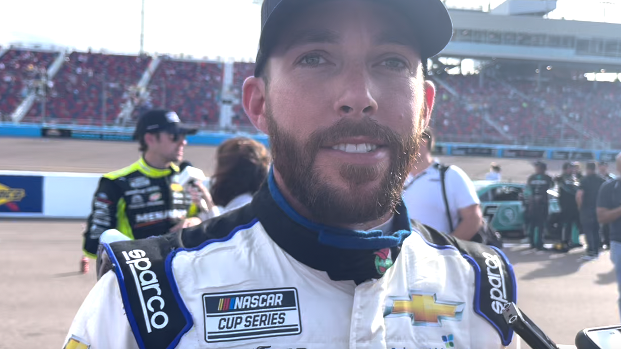 Ross Chastain describes his philosophy on final restarts at Phoenix
