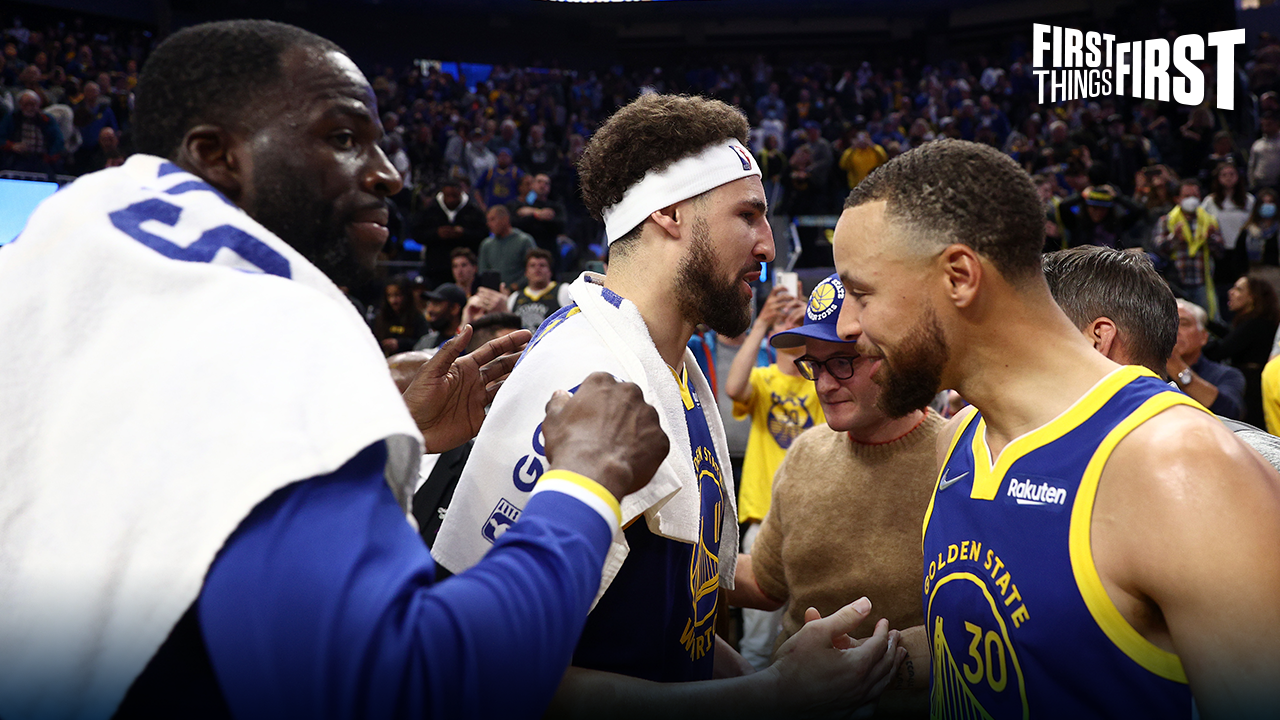 Draymond Green's return leads to a big win for Steph Curry & Warriors I FIRST THINGS FIRST