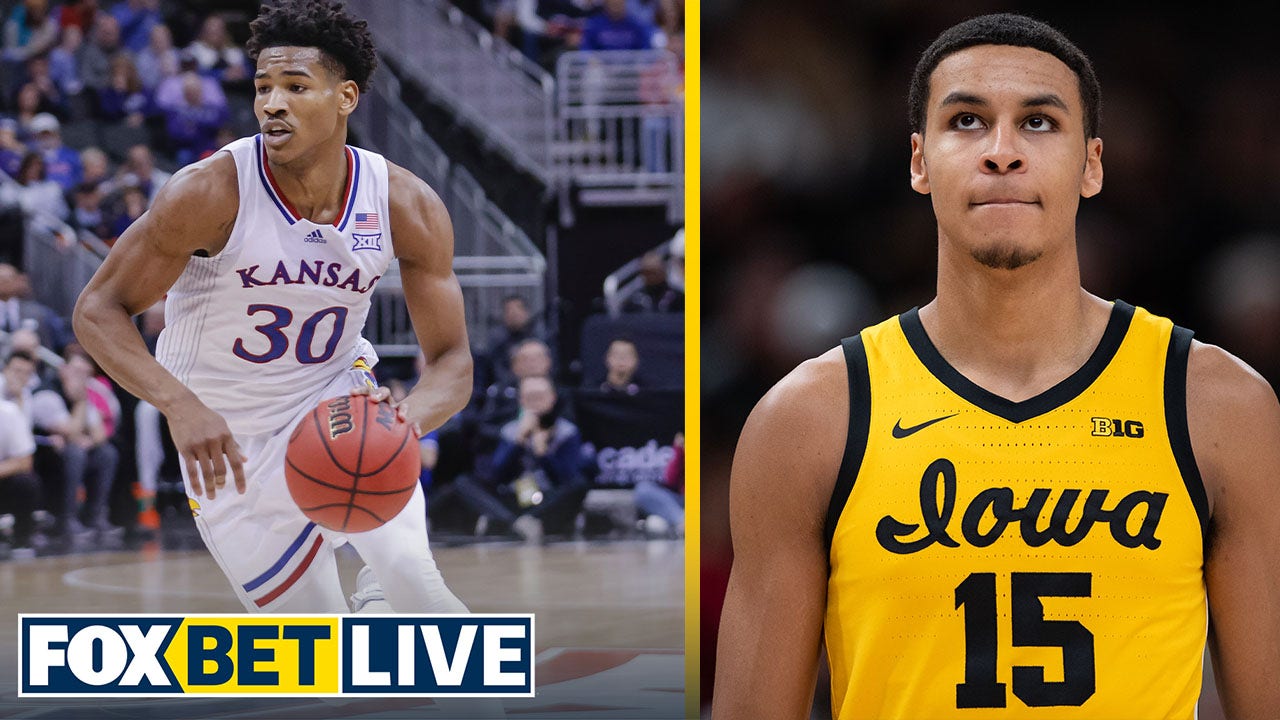 NCAA Tournament Midwest Region: Kansas has easiest path in tournament, bet on Iowa's offense I FOX BET LIVE