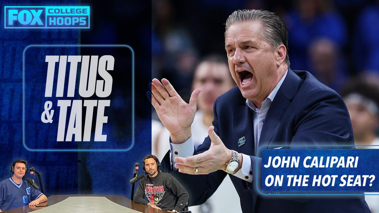 Is John Calipari on the hot seat after Kentucky's stunning loss to Saint Peter's? l Titus & Tate