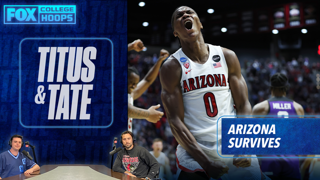 Arizona advances to Sweet Sixteen after wild win in OT vs TCU I Titus & Tate