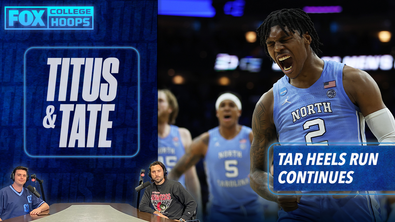 "Give me Duke" - Tate Frazier is eager for a Duke vs. UNC Final Four matchup I Titus & Tate