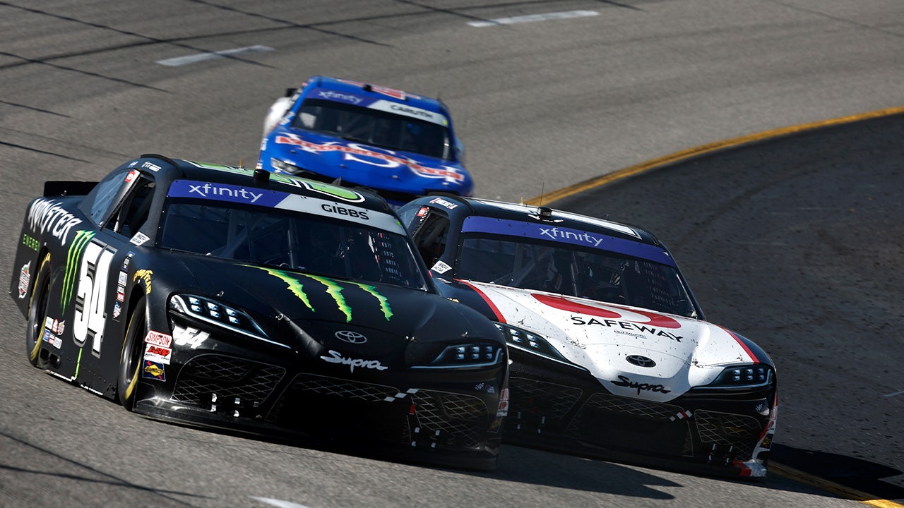 Ty Gibbs MOVES Nemechek in final corner to win at Richmond