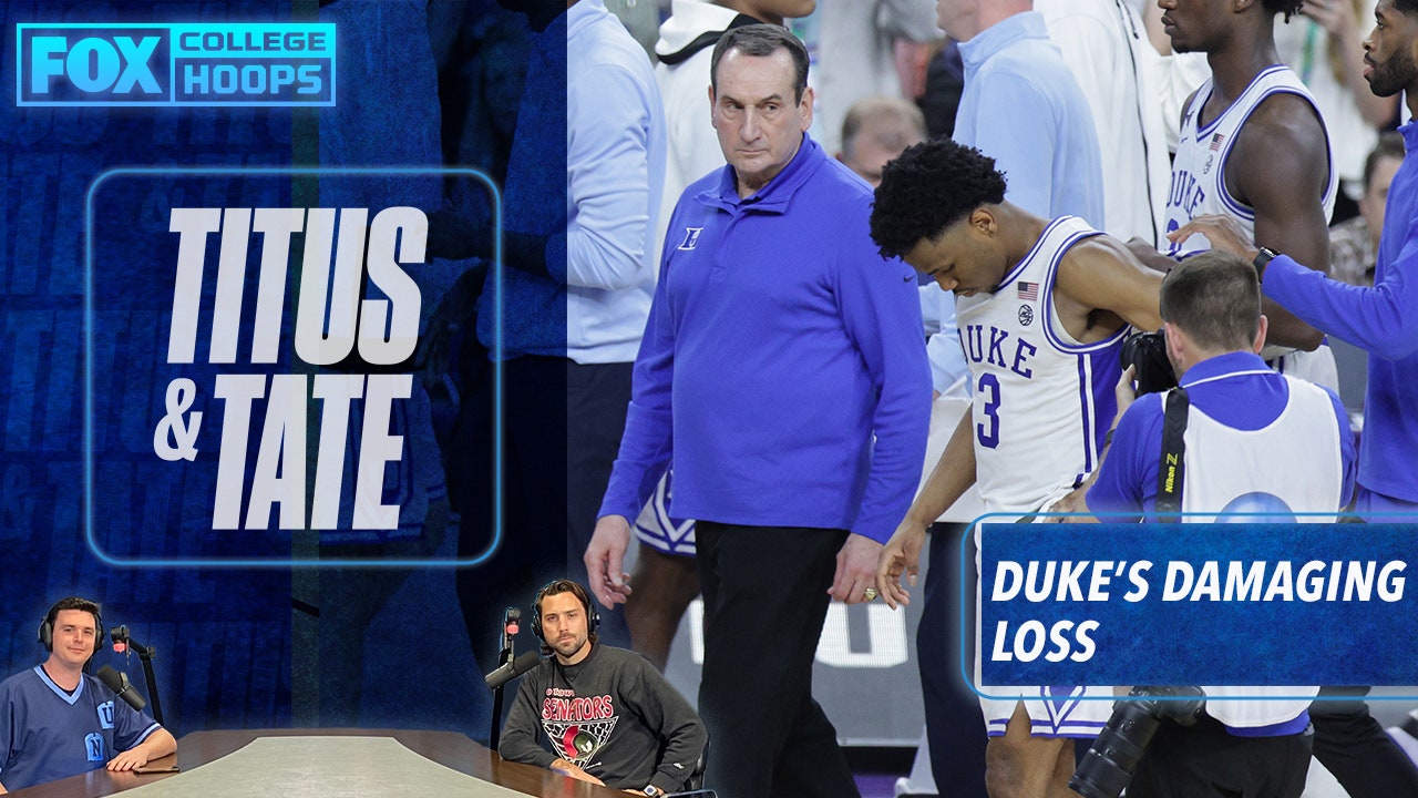 Final Four: Duke's loss to UNC is damaging to the Blue Devil/Tar Heel rivalry I Titus & Tate