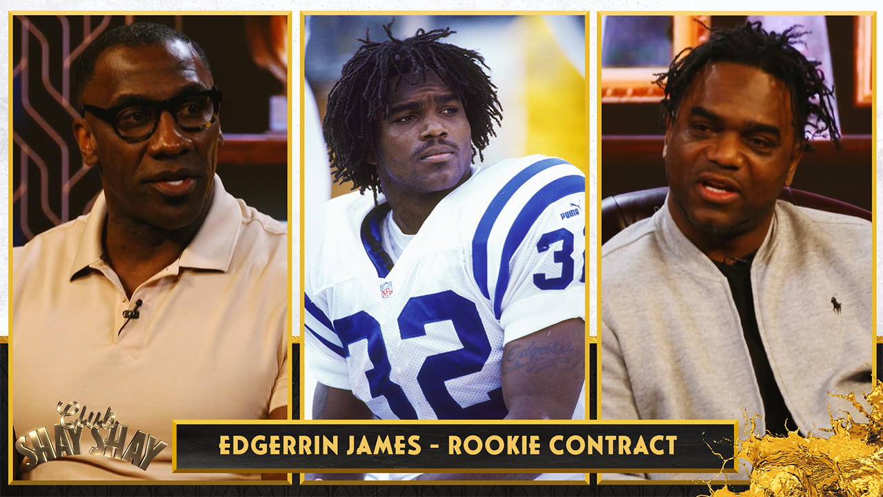 Edgerrin James signed a seven-year, $49 million rookie contract I CLUB SHAY SHAY
