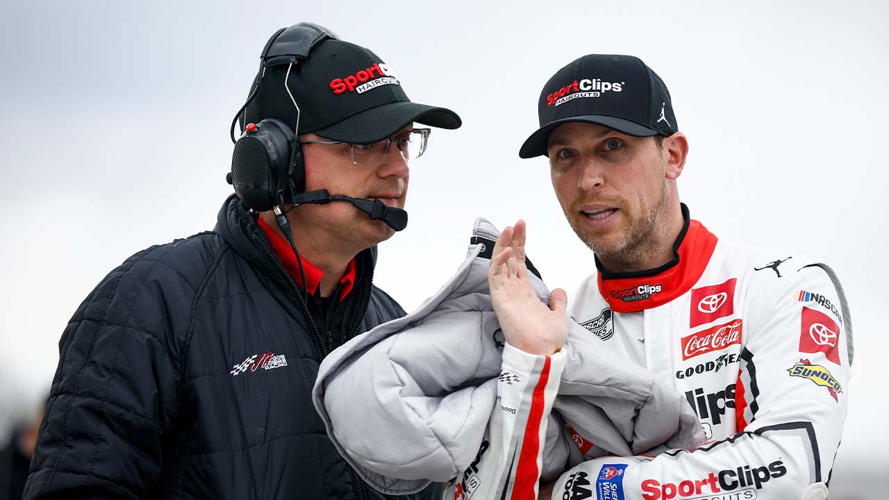 Denny Hamlin speaks on the uncertainty surrounding Brad Keselowski's penalty