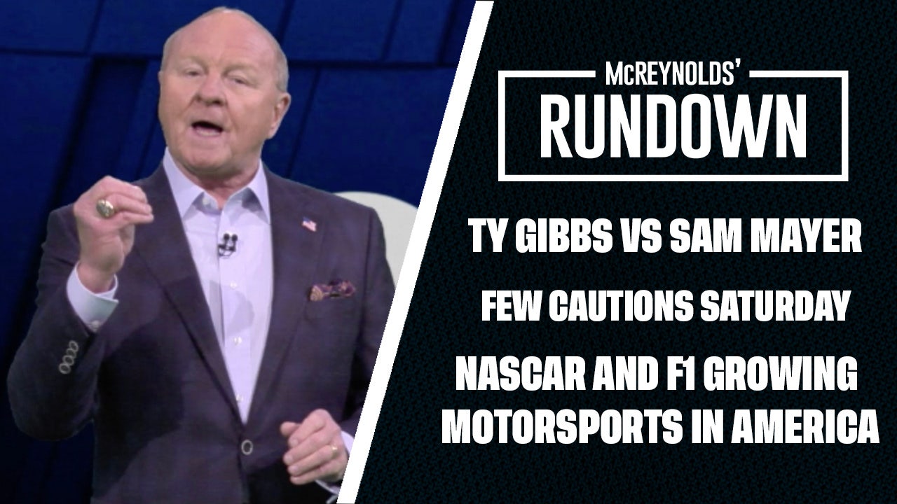 Breaking down the Ty Gibbs vs. Sam Mayer scuffle ' McReynolds Rundown